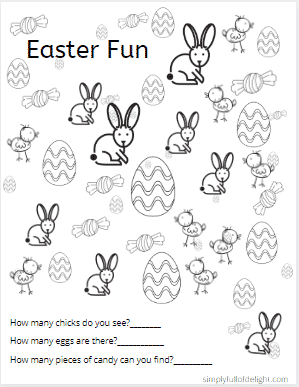 Easter Fun Look and Find