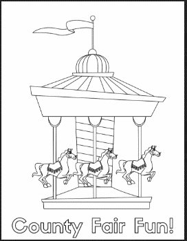 county fair coloring pages