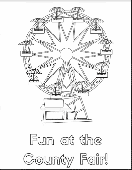 fair coloring page