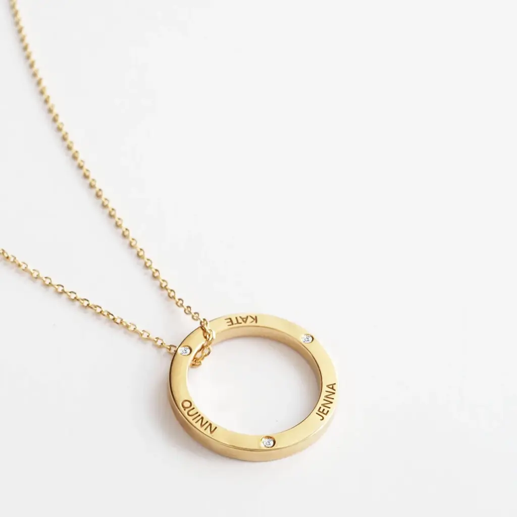 Custom Mom Necklace by Made by Kim