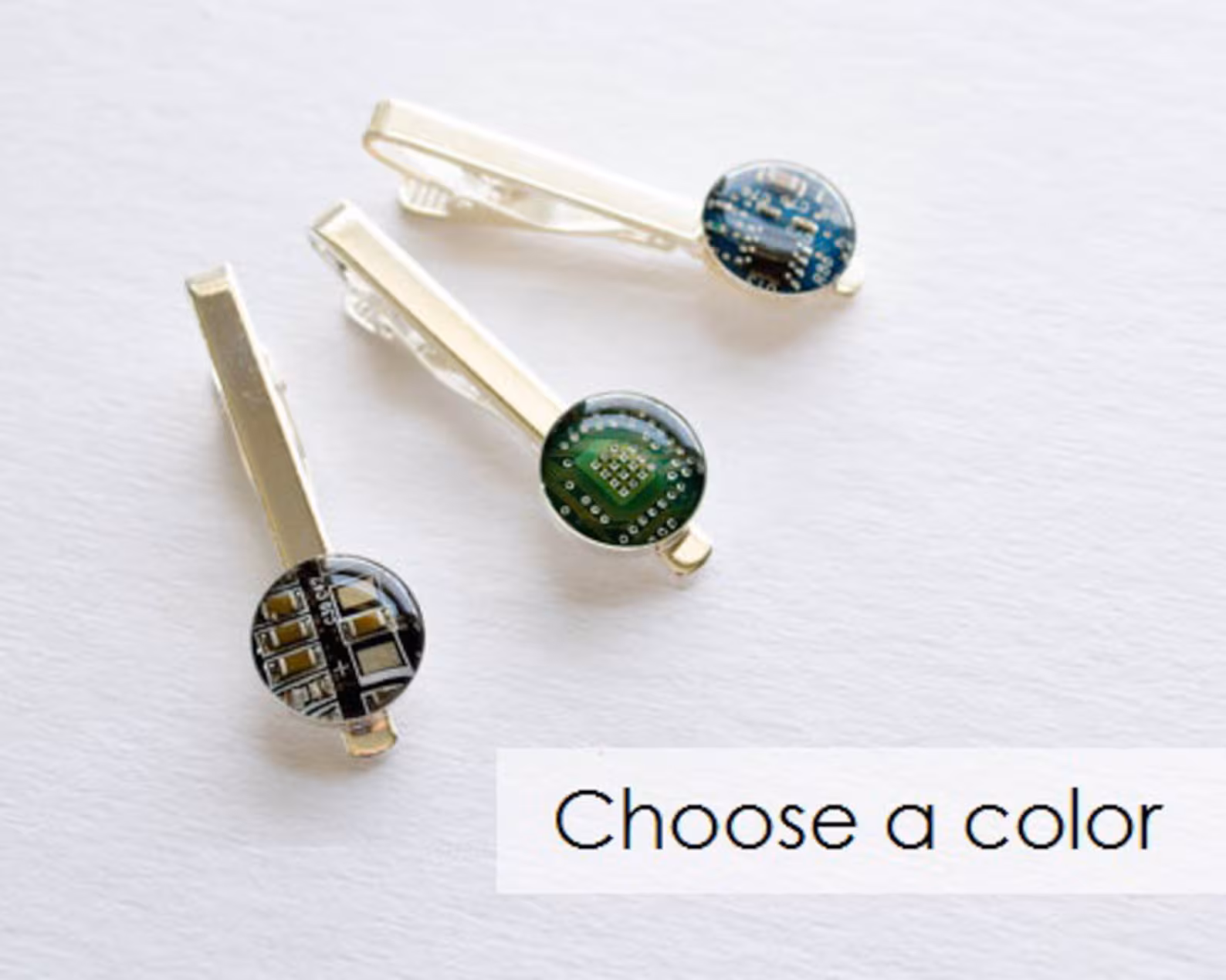 These Circuit Board Tie Clips