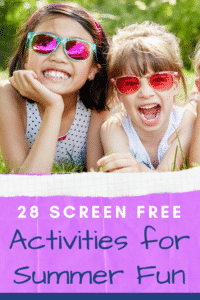 Screen Free Summer Fun - Simply Full of Delight