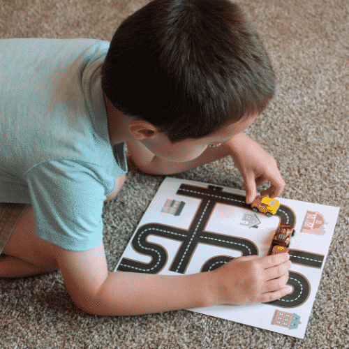 free printable roads for kids