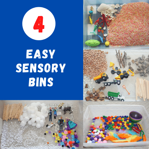 Easy Sensory Bins