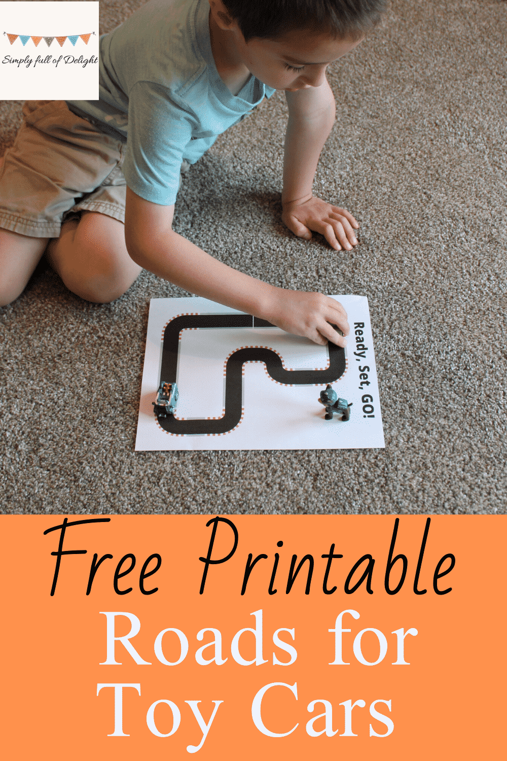 Printable Roads For Kids Simply Full Of Delight
