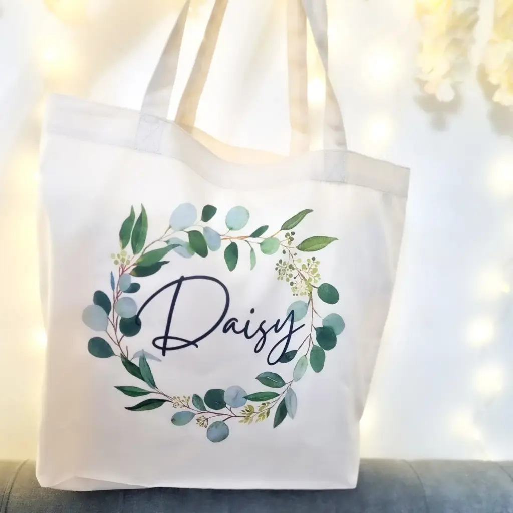 personalized tote bag