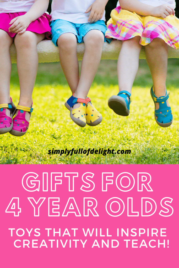 Gifts for 4 year olds - Toys that will inspire creativity and teach