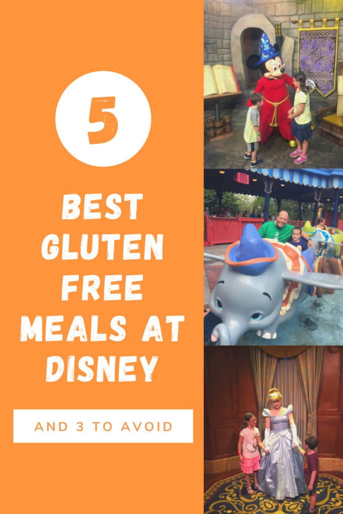 5 Best Gluten Free Meals at Disney (And 3 to Avoid!)  When you are eating gluten free there is no such thing as too much advance planning!  #glutenfree #disney #disneyworld #glutenfreediet