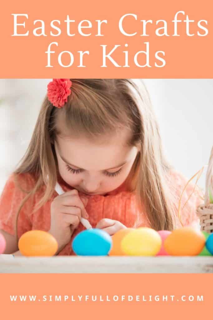 Easter Crafts for Kids  - 12 Fun craft ideas for Easter for your kids!  Some are simple 5 minute activities and others can span days!  Find something perfect for your family fun time!  #easter #crafts #eastercrafts #easteractivities