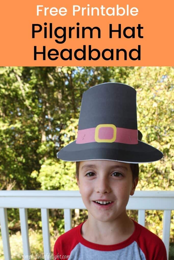 How to Make a Pilgrim Hat (Fast & Easy!) - Simply Full of Delight