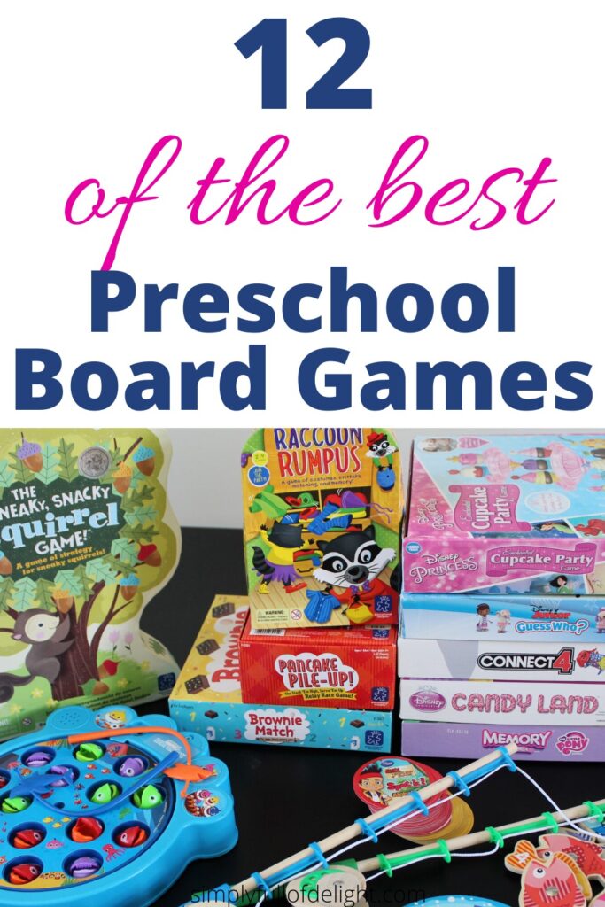 Best Board Games for Preschool Age Kids - Simply Full of Delight