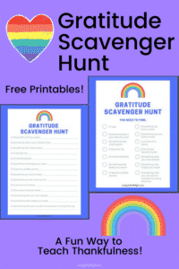 Gratitude Scavenger Hunt (free Printable) - Simply Full Of Delight