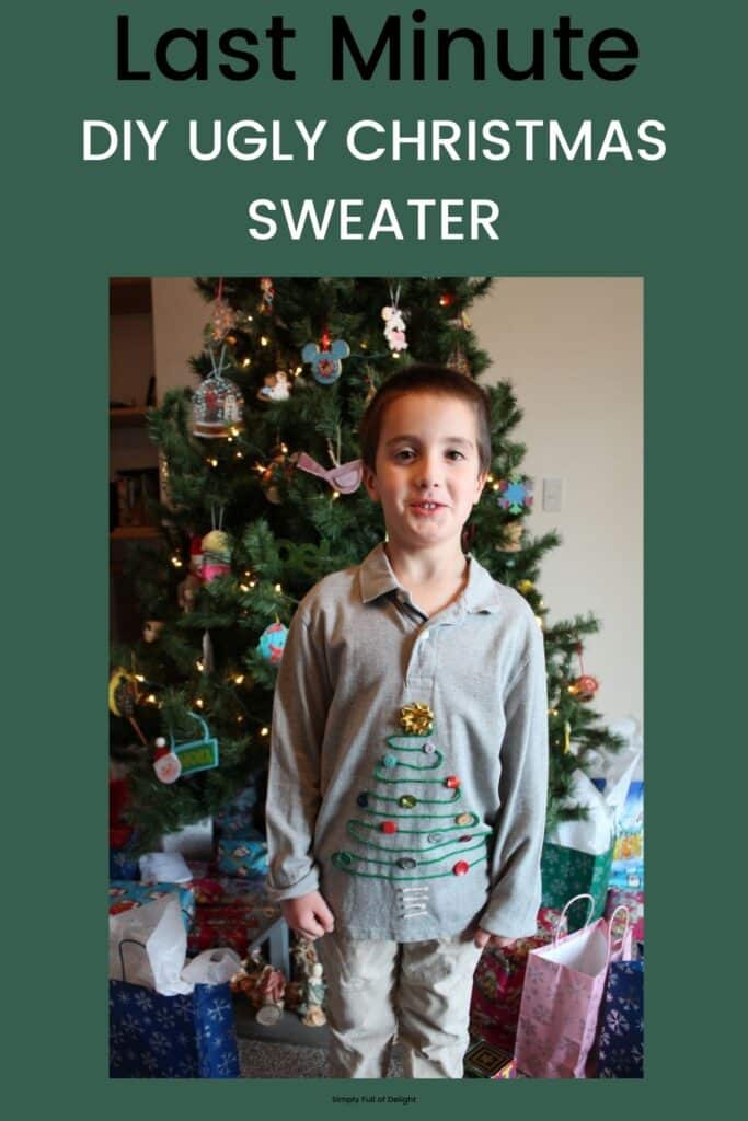 Diy tacky hotsell christmas sweater