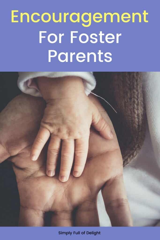 Encouragement for Foster Parents