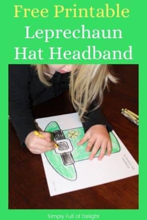 DIY Party Mom: Leprechaun Plastic Canvas Hat Headband Pattern