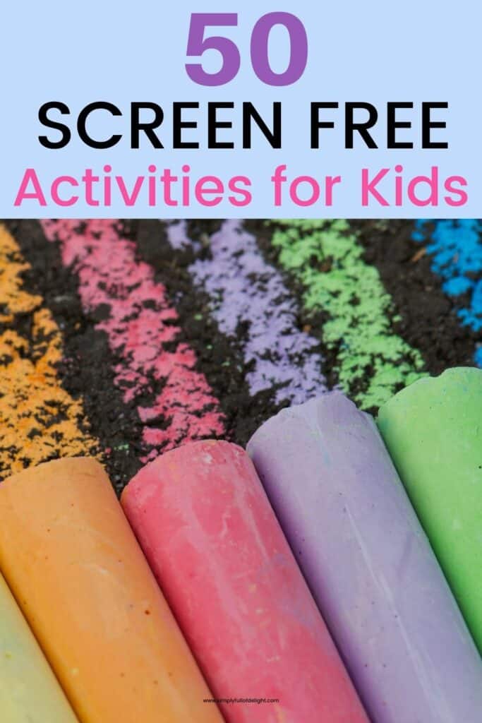 50 Best Screen-Free Activities by Age