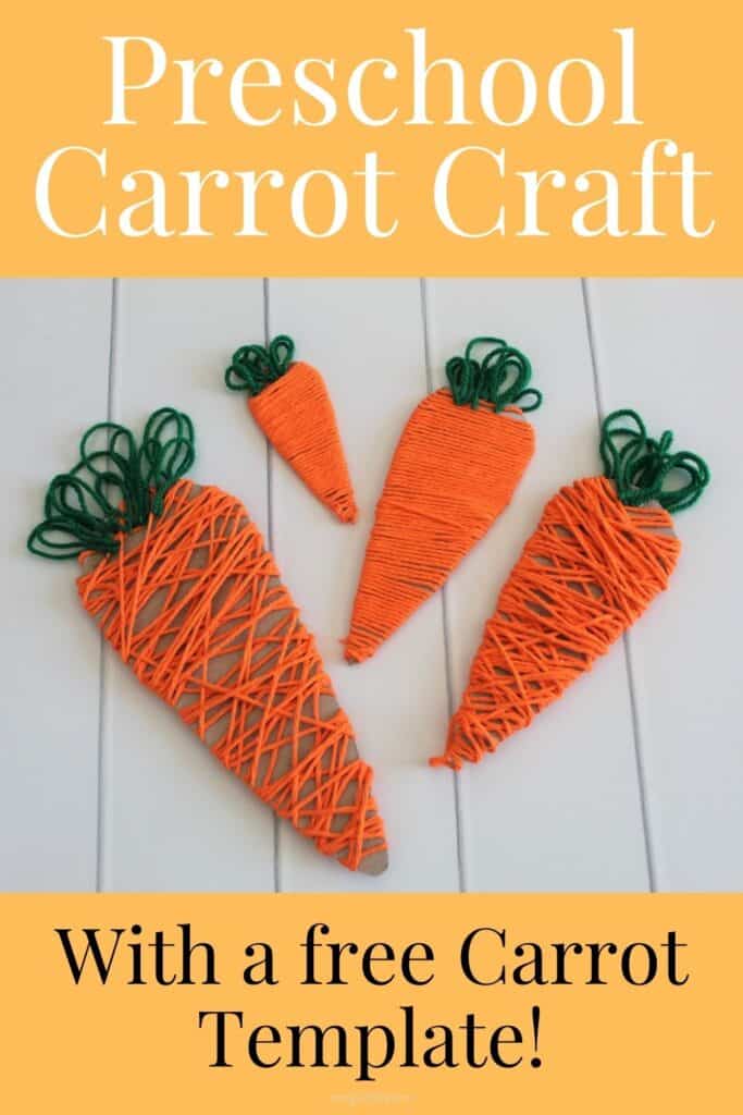 carrot template printables