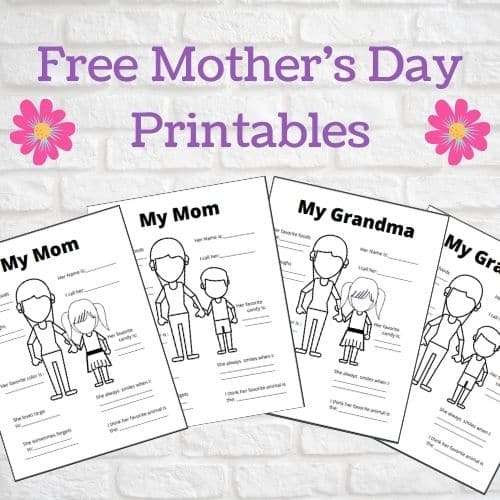 Free Mother's Day Printables