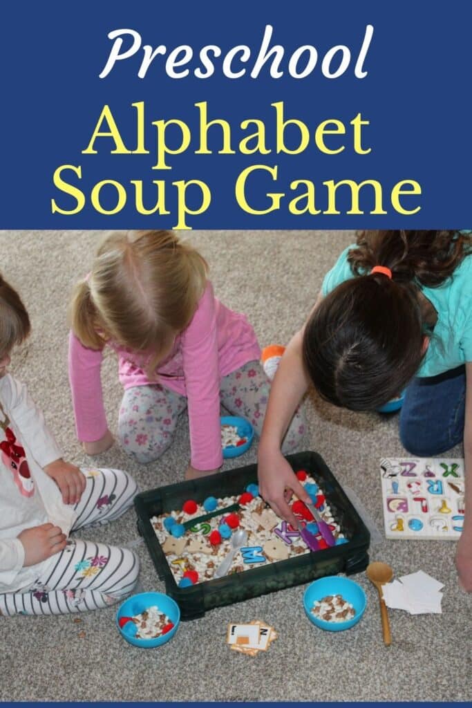 Preschool Alphabet Soup Game