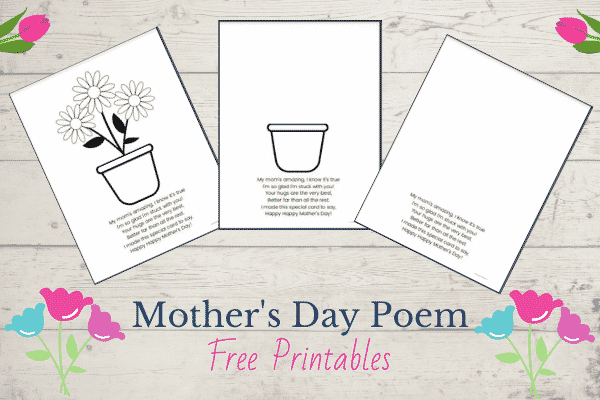 Toddlers mothers 2024 day poems