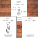 Free Father's Day Poem Printable for Preschoolers