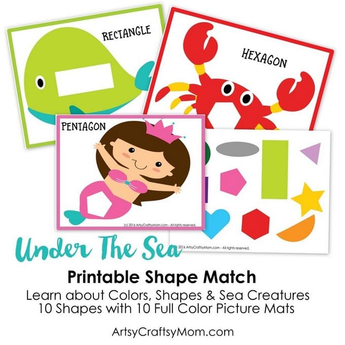 Shapes Play Doh Mats - Artsy Craftsy Mom