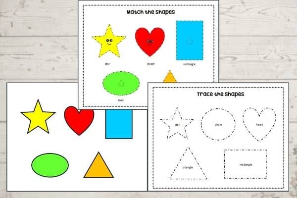 shapes activities for toddlers and preschoolers