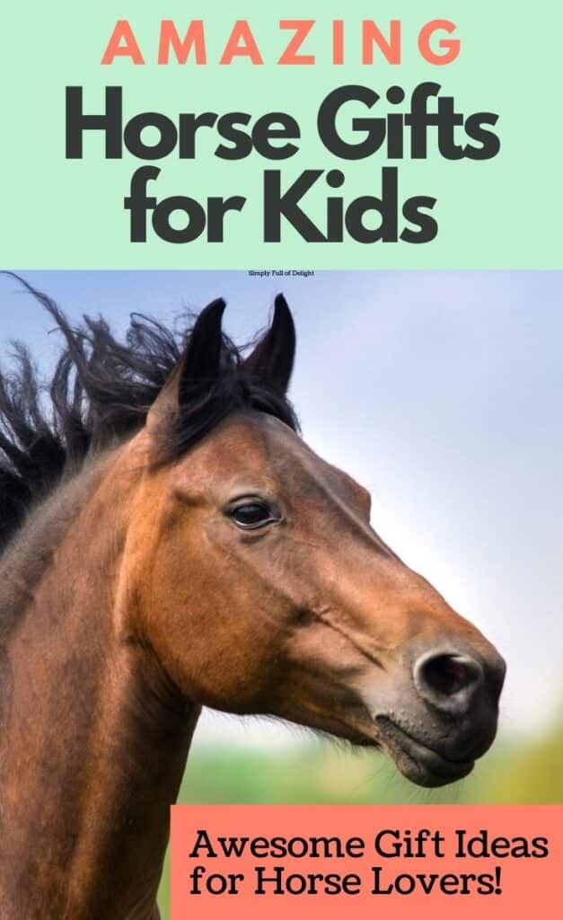 Amazing Horse Gifts for Kids - Find awesome gift ideas for horse lovers! (horse running in pic)