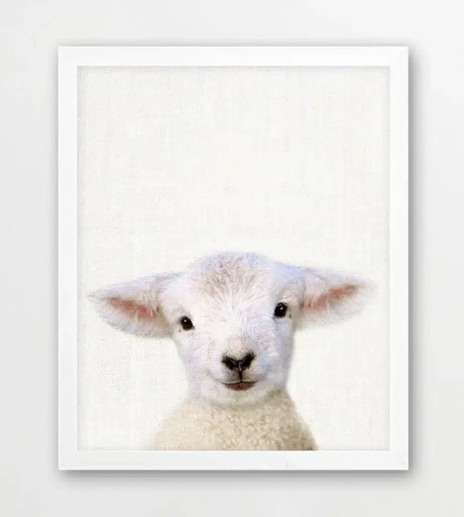 Sheep Printable Wall Art by ULTRA SONIC BOOM