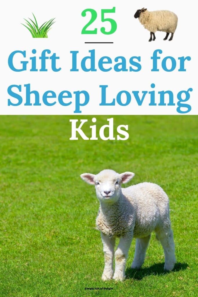 25 Gift Ideas for Sheep Loving Kids - discover the Best sheep toys and gifts for kids and give the perfect gift!