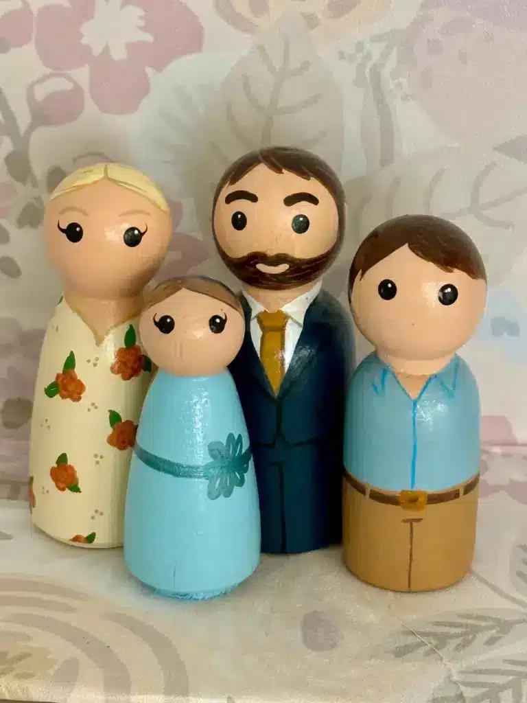 peg doll family