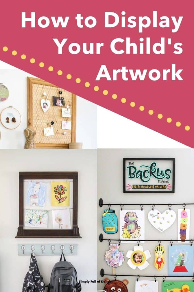 5 Ways to Save and Display Your Kid's Art