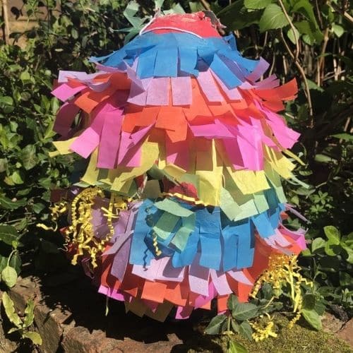 make your own piñata with In the Playroom