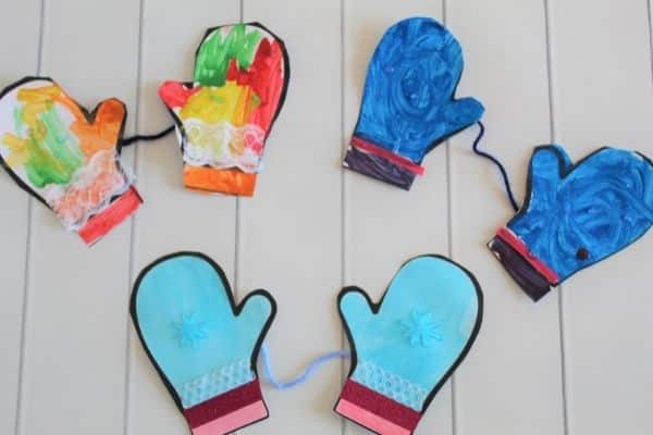 winter clothes crafts for preschoolers