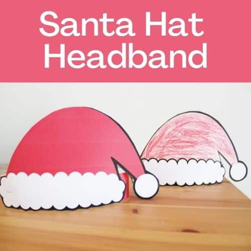 Santa hat headband