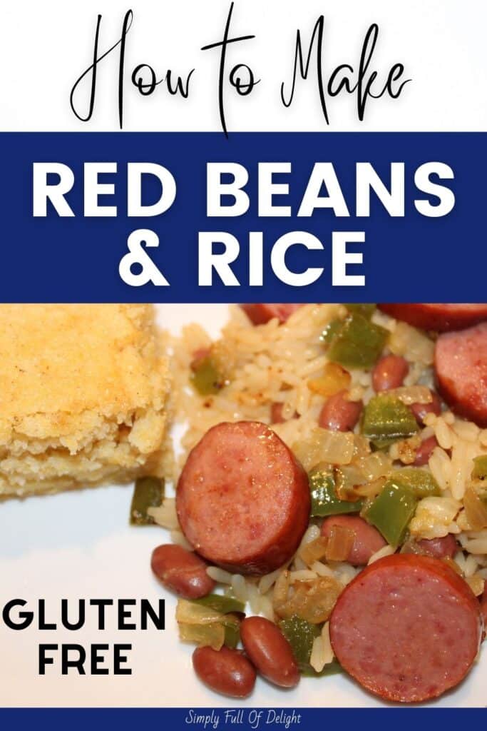 How to Make Gluten Free Red Beans and Rice