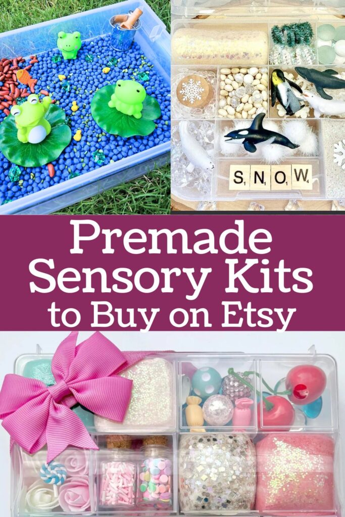 premade sensory kits to buy on Etsy
