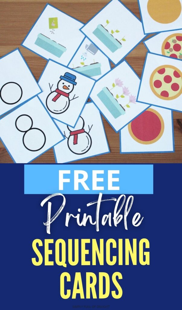 Free Printable 4 step sequencing cards 