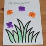 butterfly thumbprints
