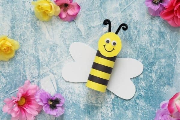 21 Amazing Bee Crafts for Kids - Simply Full of Delight