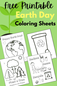 Free Earth Day Coloring Sheets - Simply Full of Delight