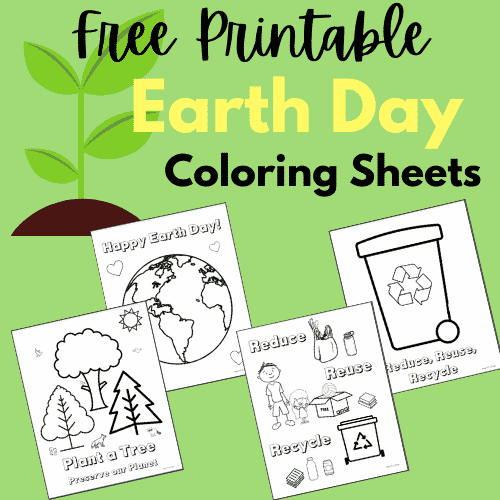 free printable earth day coloring sheets for kids