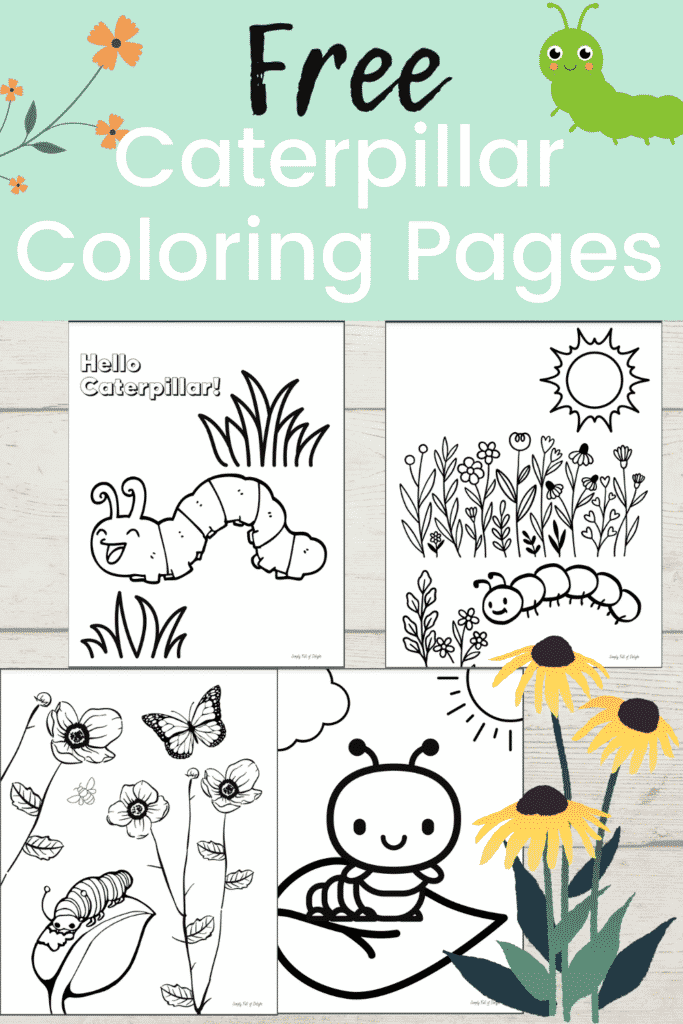 eric carle butterfly coloring pages