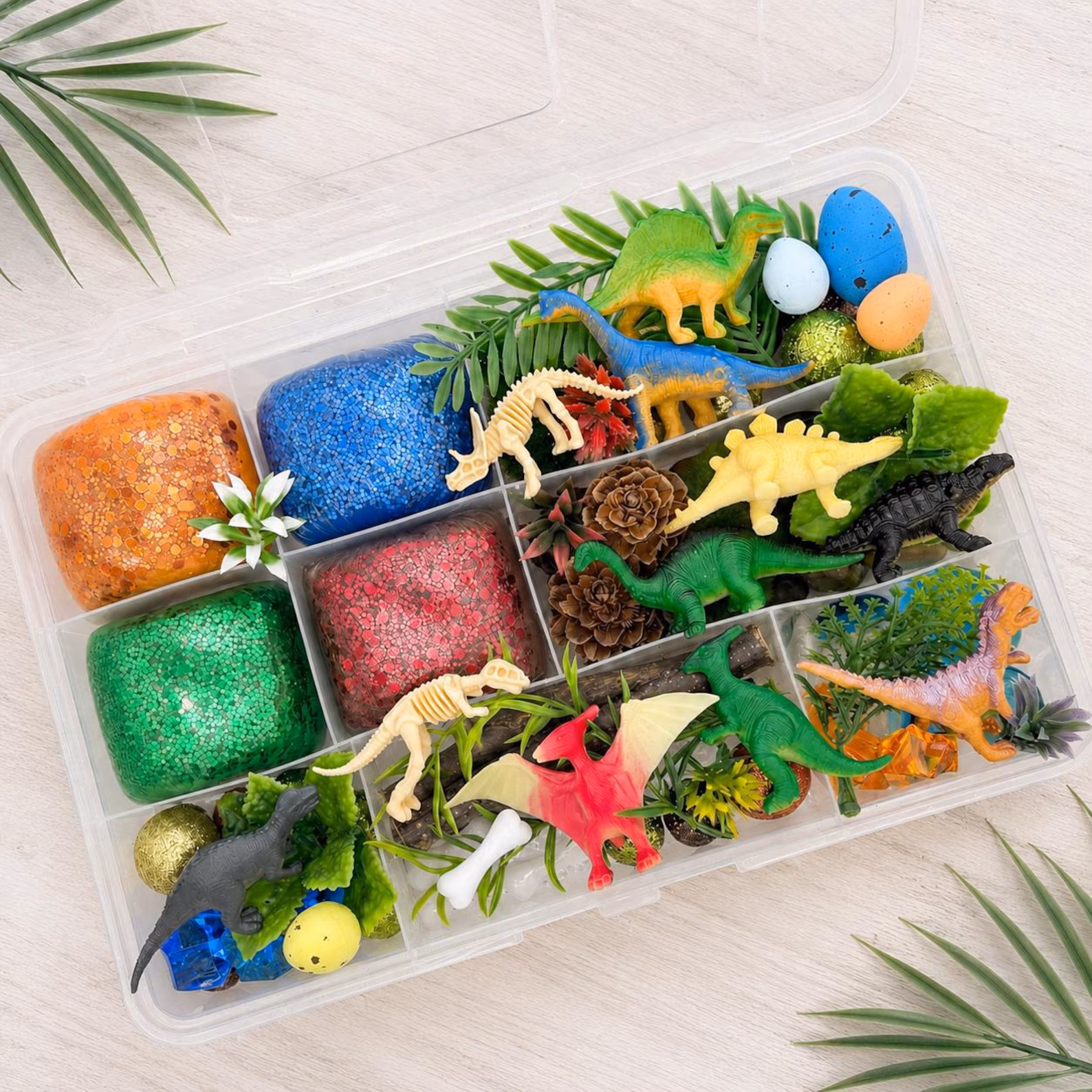 playdough kit dinosaur themed