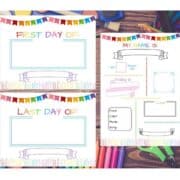 19 Free First Day of Preschool Printables - Simply Full of Delight