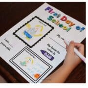 19 Free First Day of Preschool Printables - Simply Full of Delight