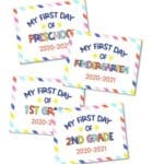 19 Free First Day of Preschool Printables - Simply Full of Delight