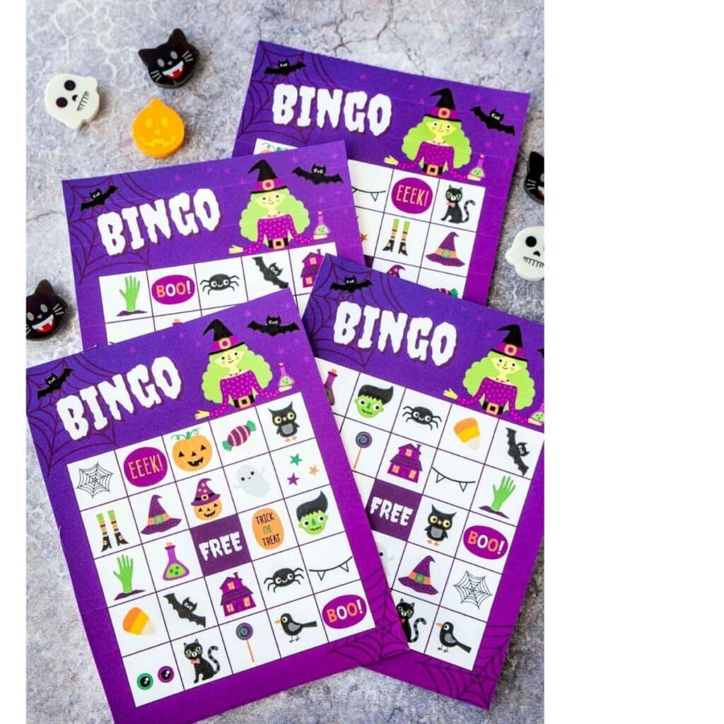 Halloween bingo by Play Party Plan