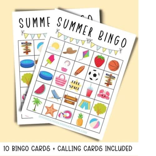 37 Free Printable Bingo Cards (The Ultimate List!) - Simply Full of Delight
