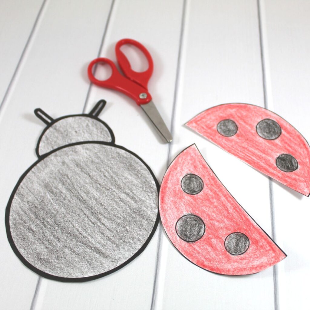 ladybug template printable